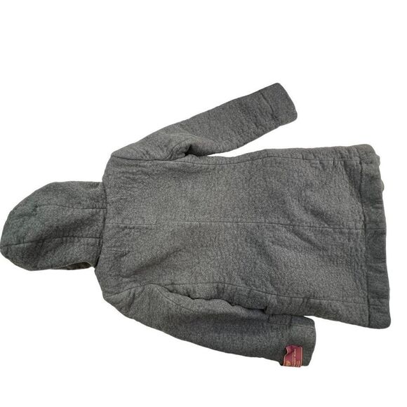 Babaton Womens Wool and Cashmere Blend Hooded Coat Jacket Gray Silver Size Small - Picture 8 of 12